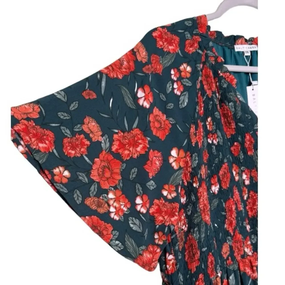 Baltic Born Floral Botega Midi Dress Size 2XL NWT - Picture 5 of 12